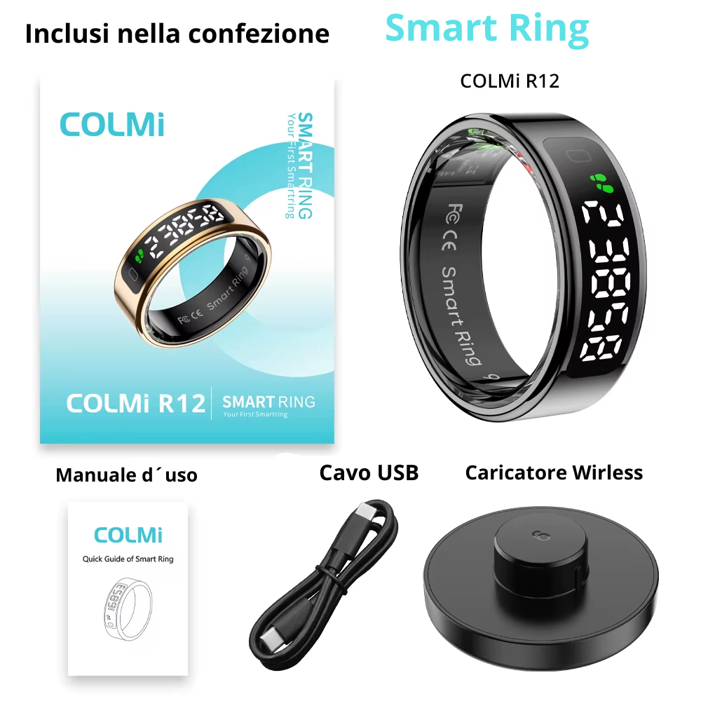Anello Intelligente Colmi R12 - oggetti & passione